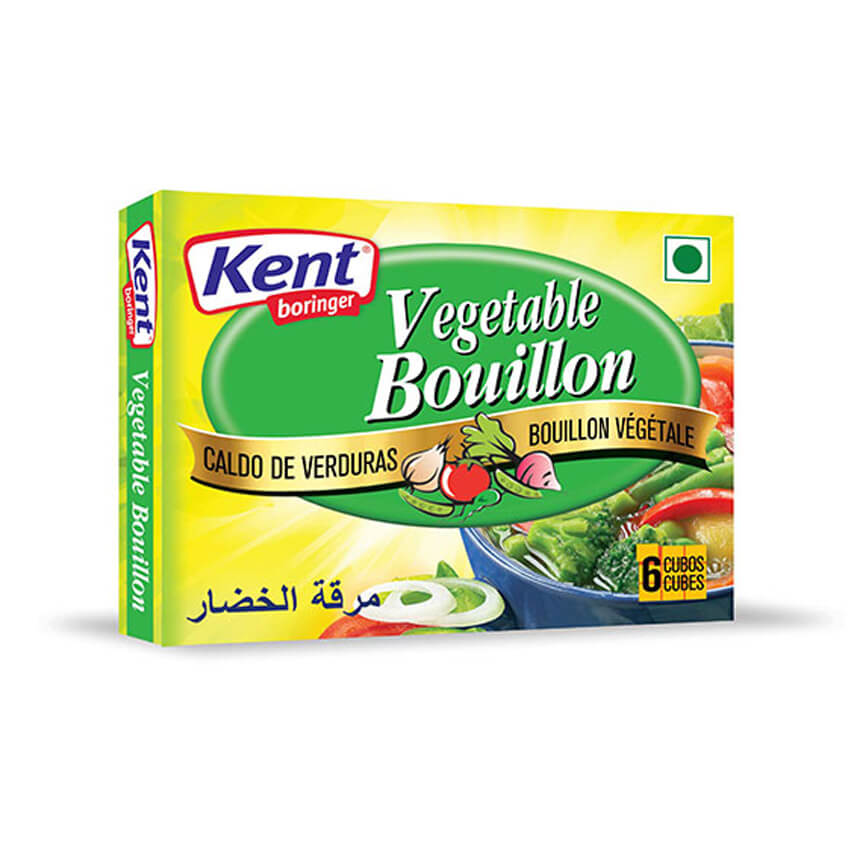 Kent Cube vegetable 6's 60 gm