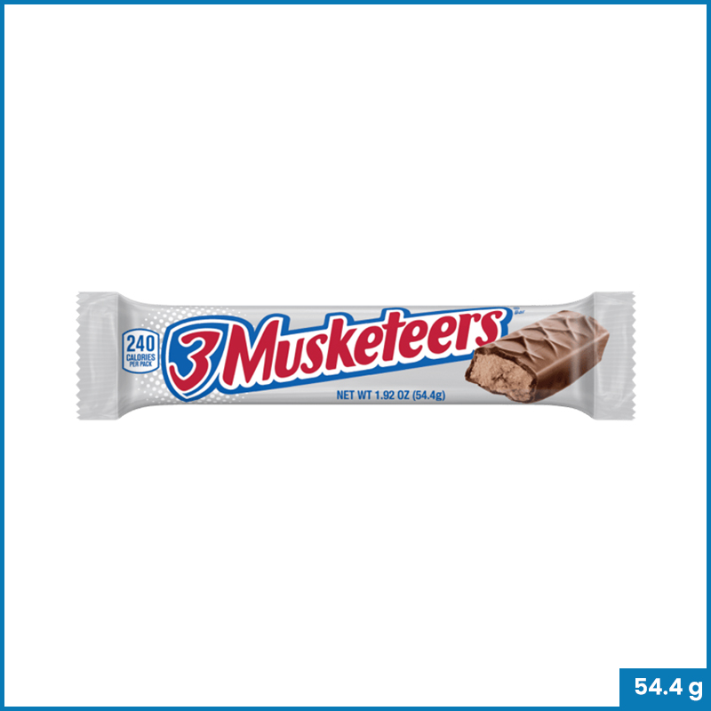 3 Musketeers Bar 54.4gm