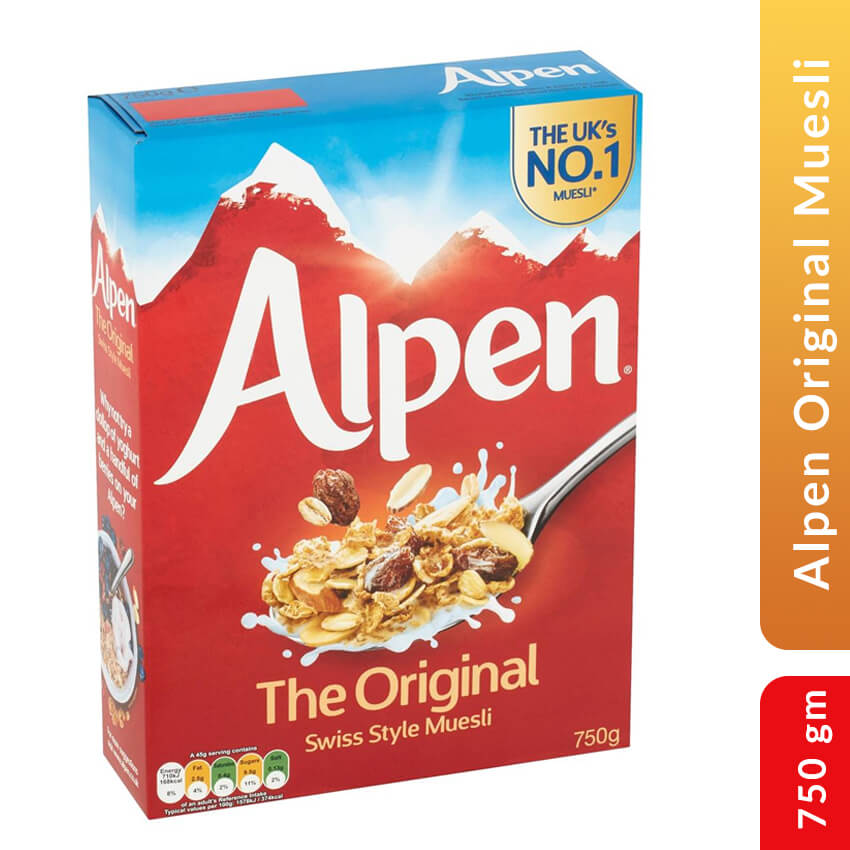 Alpen Original Muesli, 750 gm