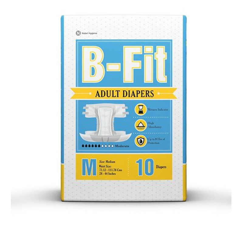 B Fit Adult Diaper Medium10 pants