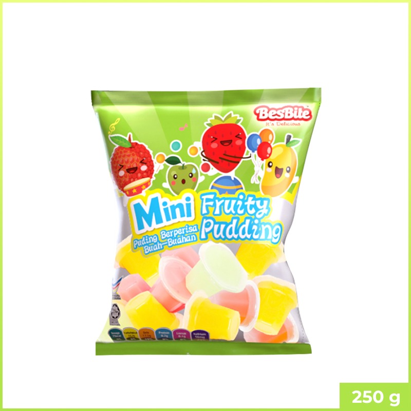 Besbite mini fruity jelly 250g