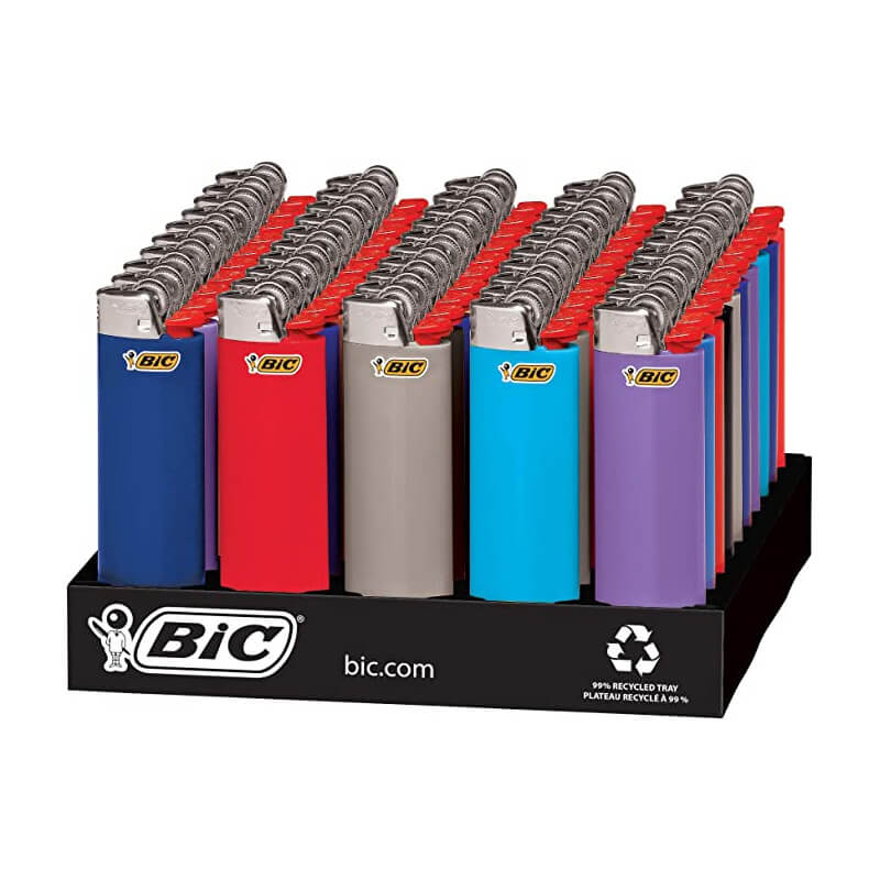 Bic Mini Lighter Assorted, 50's