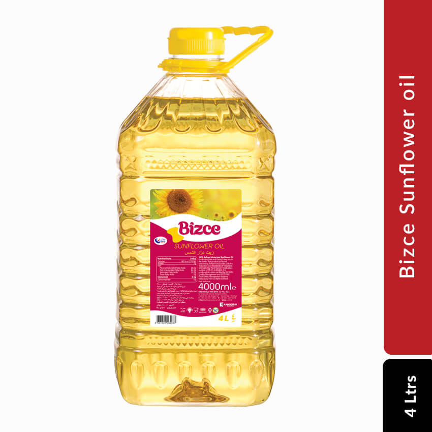 Bizce Sunflower Oil, 4 ltrs