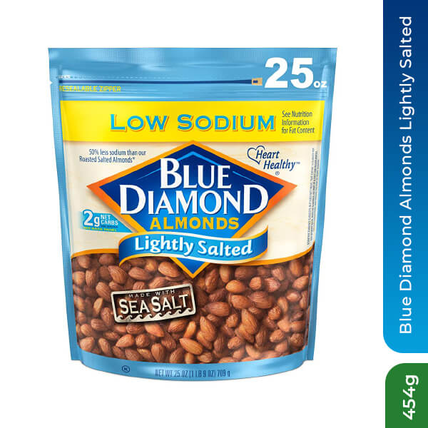 Blue Diamond Almonds Lightly Salted, 454g