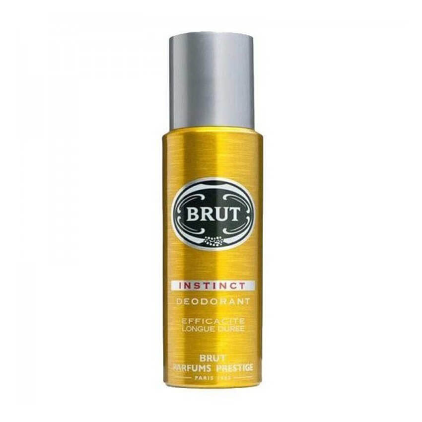 Brut Deodorant 200ml Instinct Yellow