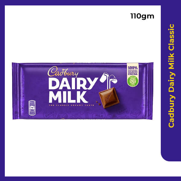 Cadbury Dairy Milk Classic, 110gm