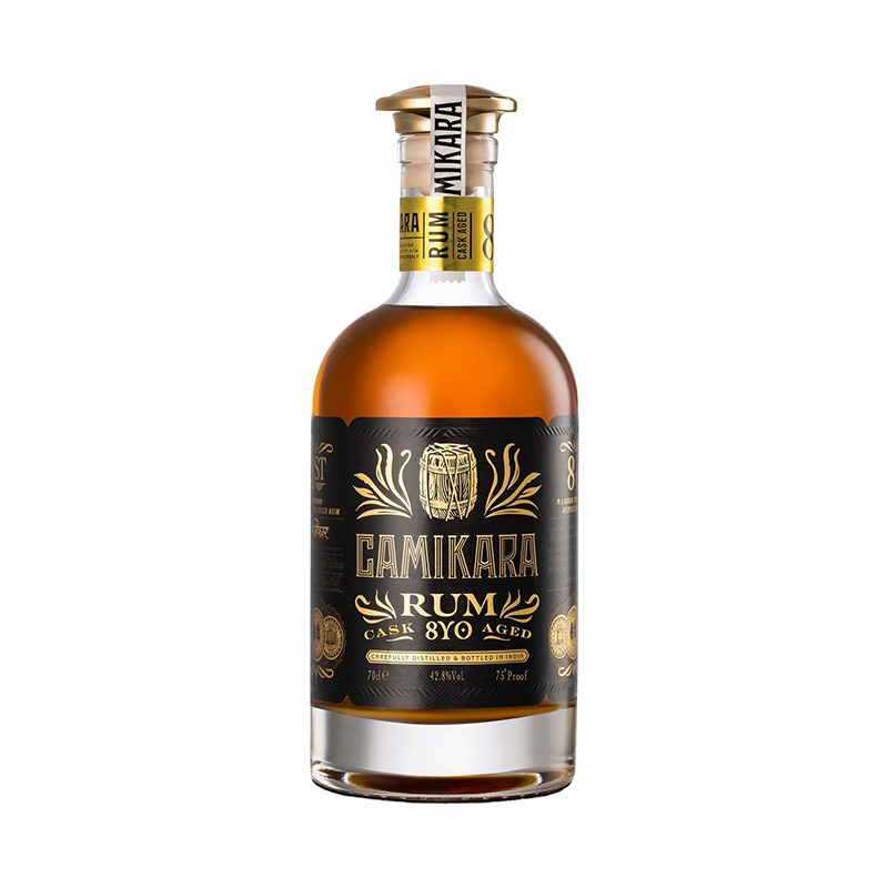 camikara-rum-india-s-1st-pure-cane-juice-rum-cask-8yo-aged