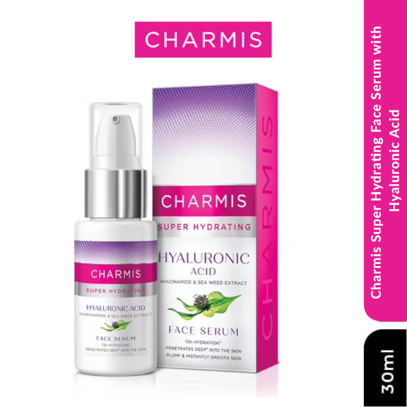 Charmis Super Hydrating Face Serum with Hyaluronic Acid, 30ml