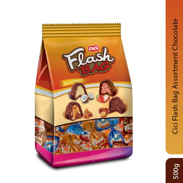 Cici Flash Bag Assortment Chocolate, 500g