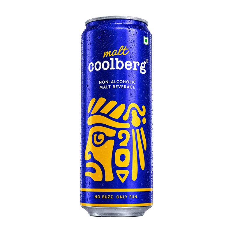 Coolberg Can Malt Flavor Malt Beverage - 300ml