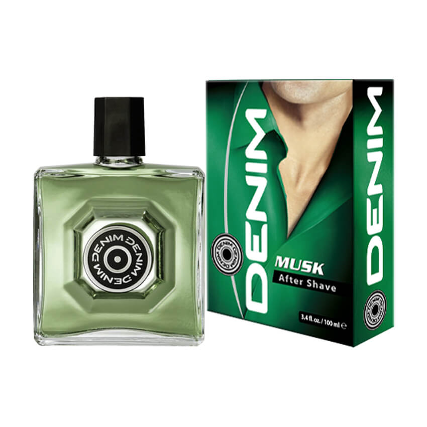 Denim After shave 100ml Musk green