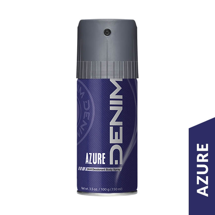 Denim Deodorant Body Spray 150ml Azure