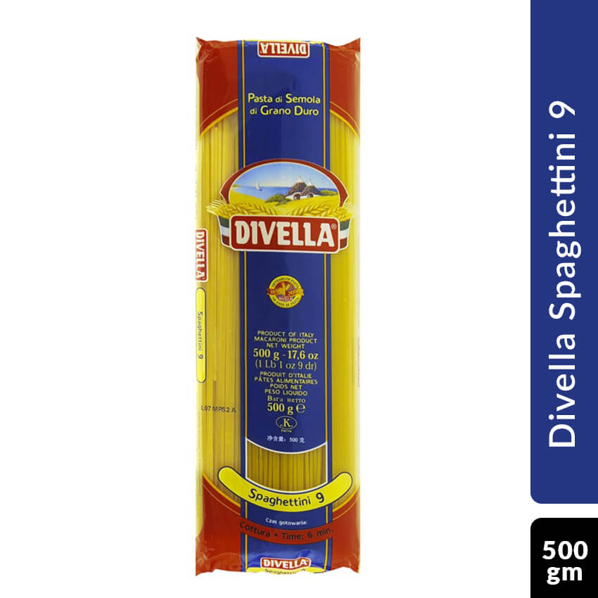 Divella Spaghettini 9 500 gm