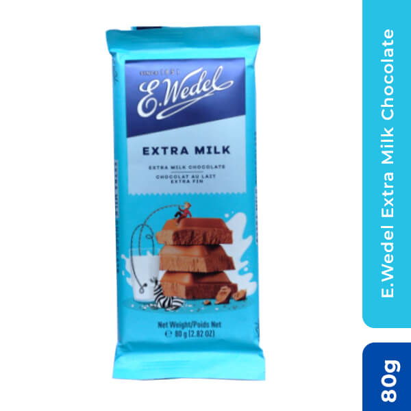 E.Wedel Extra Milk Chocolate, 80g