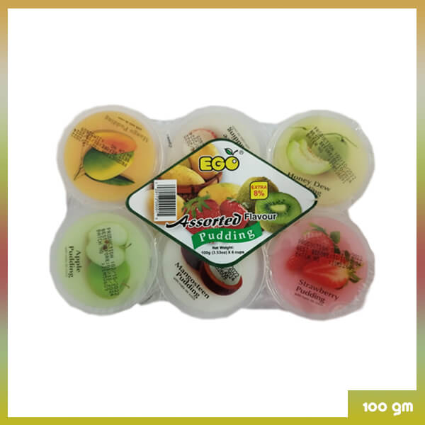 Ego Pudding Assorted, 100 g