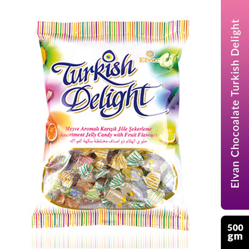 Elvan Chocoalate Turkish Delight 500 gm