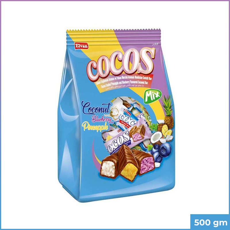 Elvan Chocolate Cocos Assorted 500 gm