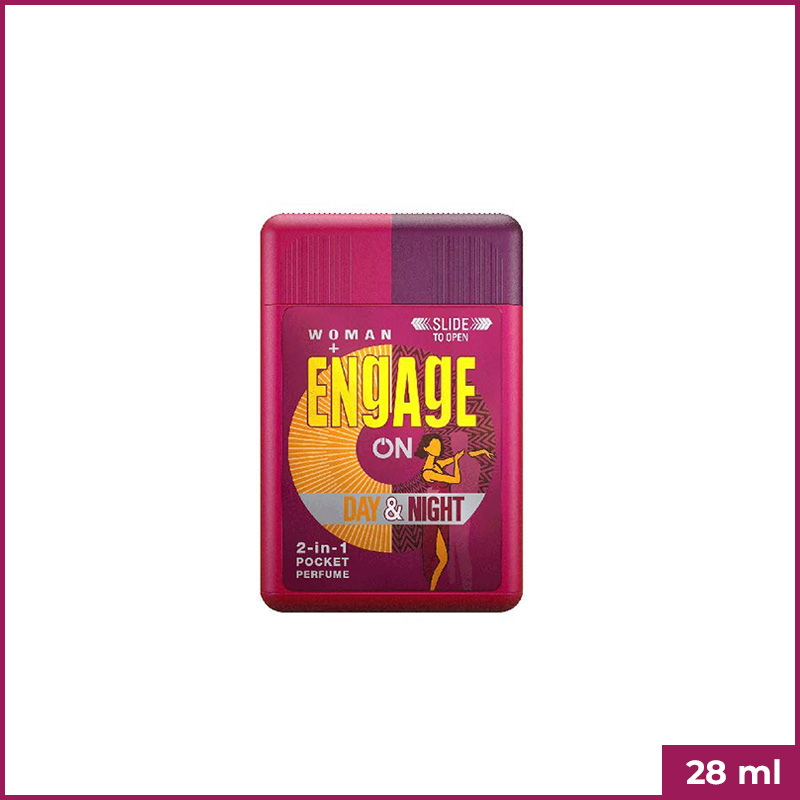 Engage 2 in 1 Pocket Perfume Day & Night (W) 28ml 