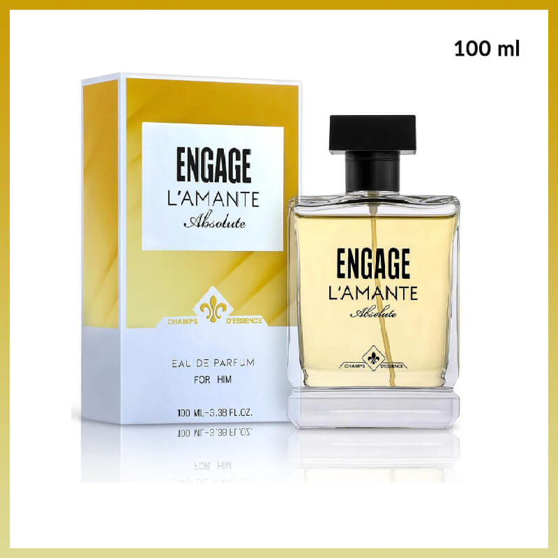 Engage L'amante Absolute Eau De Parfum, Perfume for Men, 100 ml