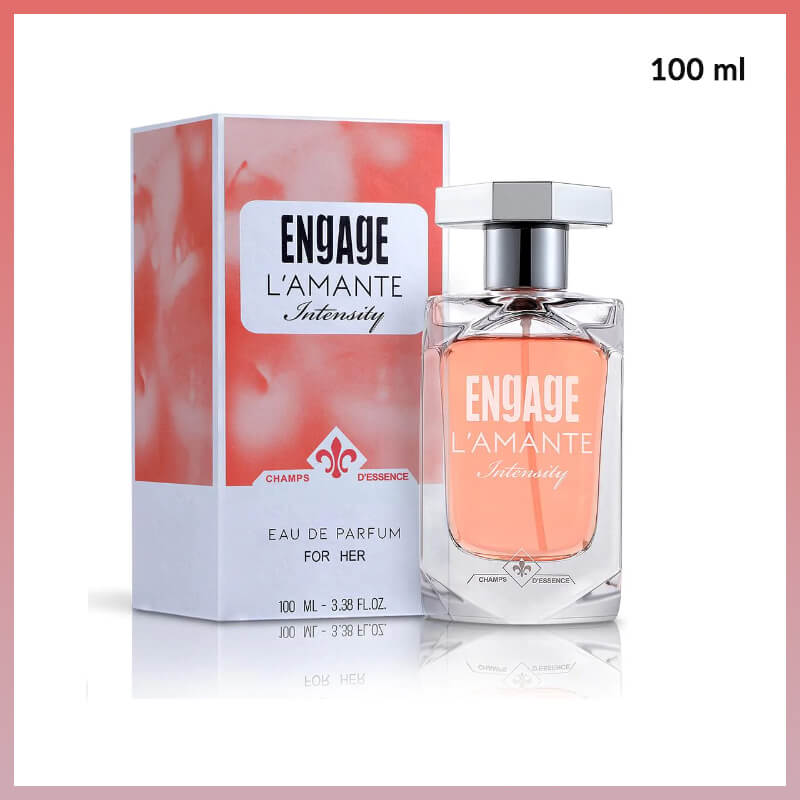 Engage L'amante Intensity Eau De Parfum, Perfume for Women, 100 ml