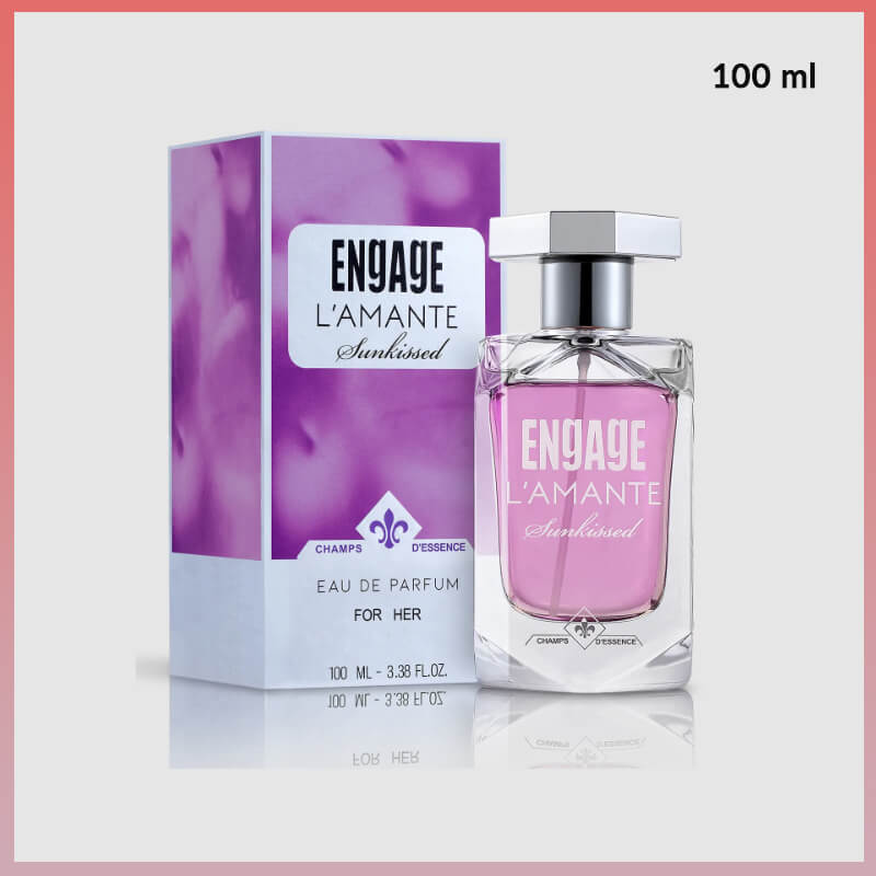 Engage L'amante Sunkissed Eau De Parfum, Perfume for Women, 100 ml