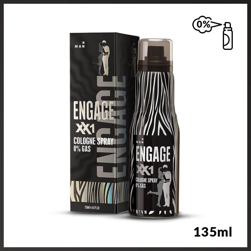 Engage Man XX1 Cologne Spray 0% Gas, 135ml