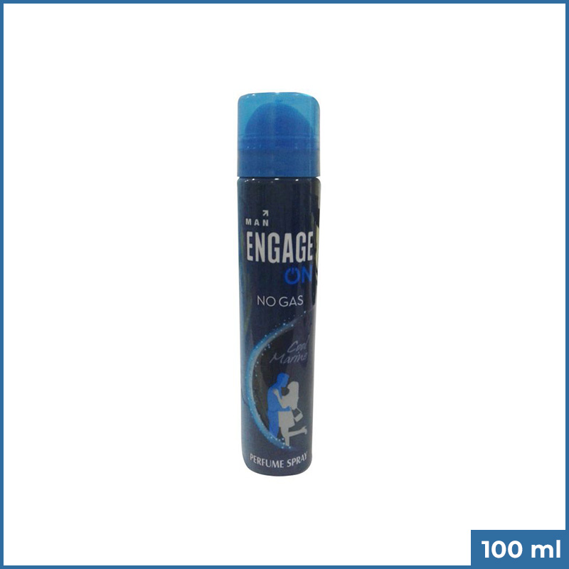 Engage On No Gas Perfume Spray Cool Marine (M) 100ml