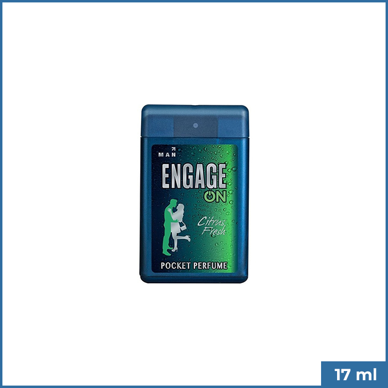 Engage pocket perfume citrus fresh 17ml(M)