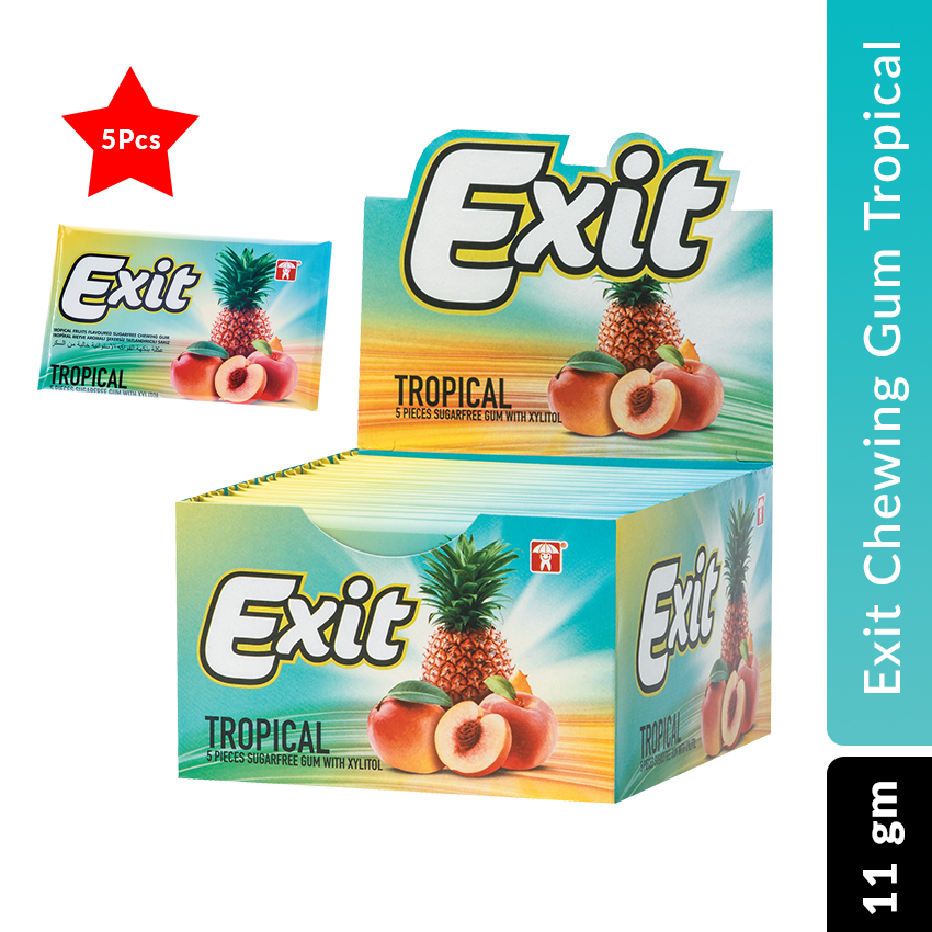exit-chewing-gum-stick-5-pcs-tropical-11-gm