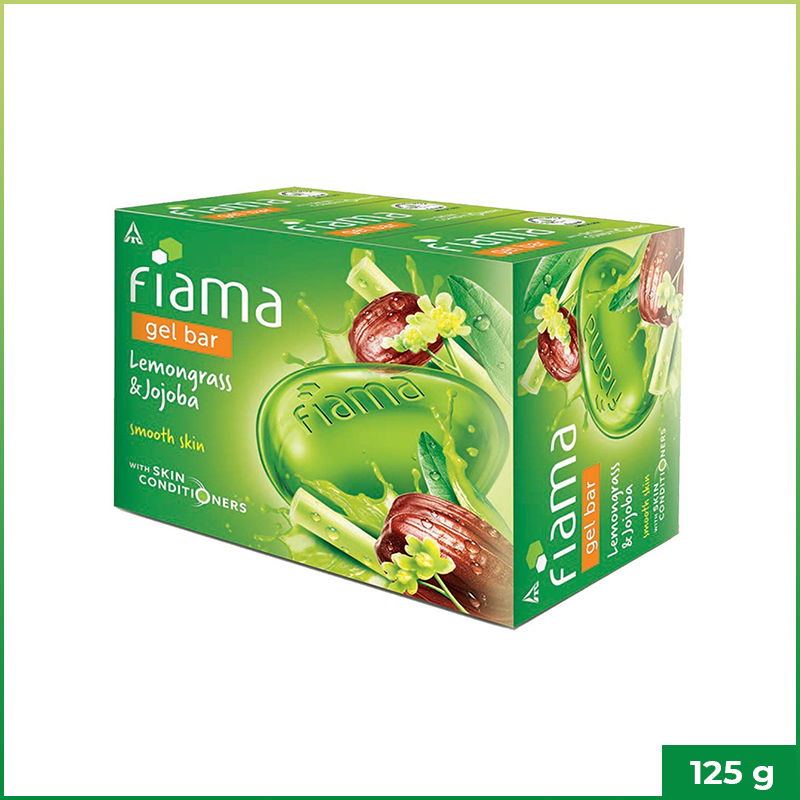 Fiama Gel Bar Lemongrass & Jojoba Smooth Skin 125g