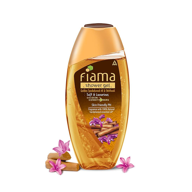 Fiama Shower Gel Golden Sandalwood & Patchouli Soft & Luxurious 250ml