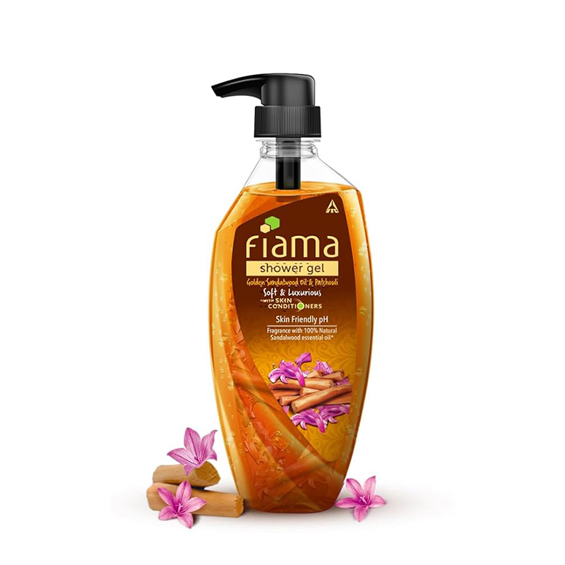 Fiama Shower Gel Golden Sandalwood & Patchouli Soft & Luxurious 500ml