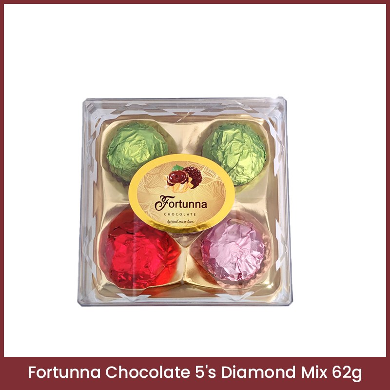 Fortunna Chocolate 5's Diamond Mix 62g