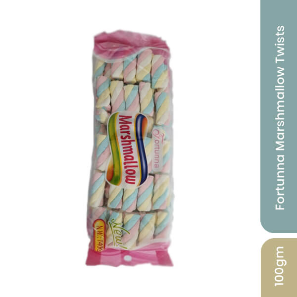 Fortunna Marshmallow Twists 100g