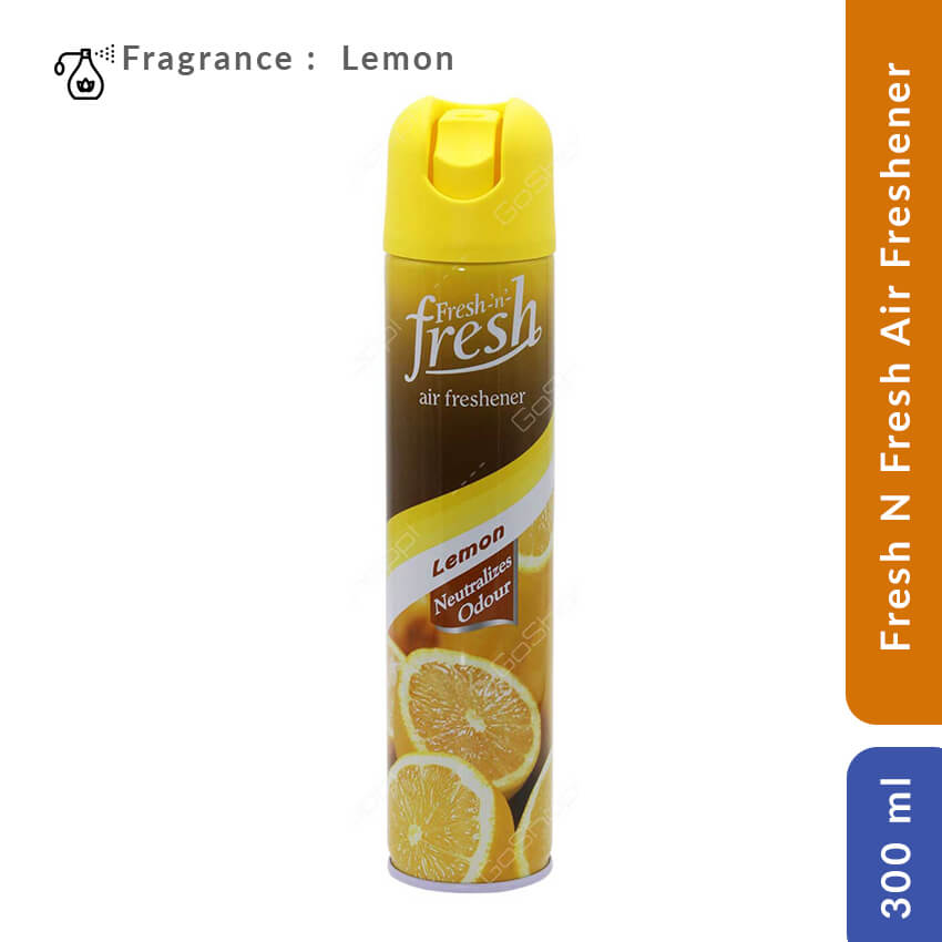 Fresh N Fresh Air Freshener 300ml LEMON 190039