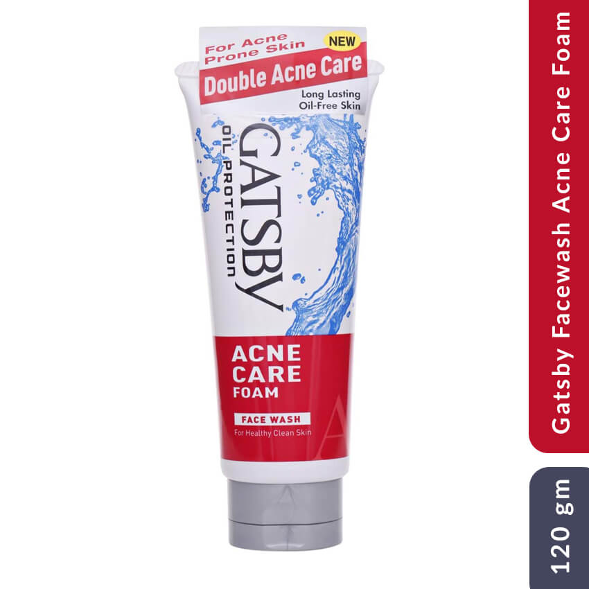 Gatsby Facewash Acne Care Foam 120 gm