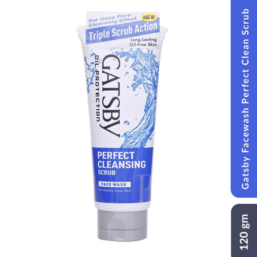Gatsby Facewash Perfect Clean Scrub 120 gm