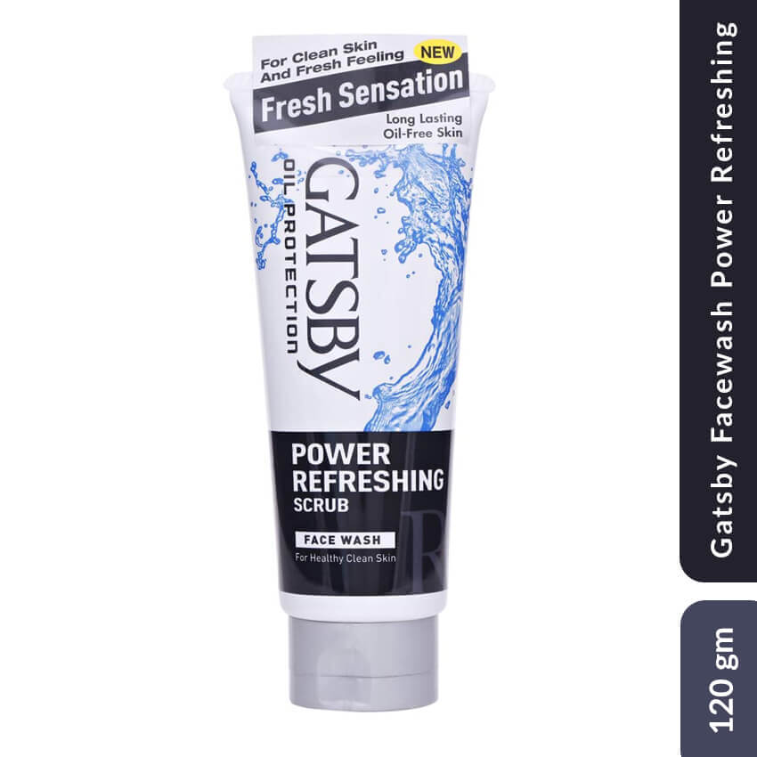 Gatsby Facewash Power Refreshing 120 gm