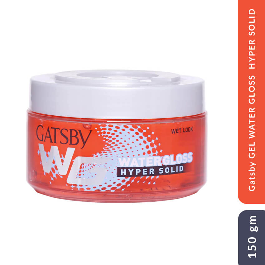 Gatsby GEL WATER GLOSS HYPER SOLID 150 gm