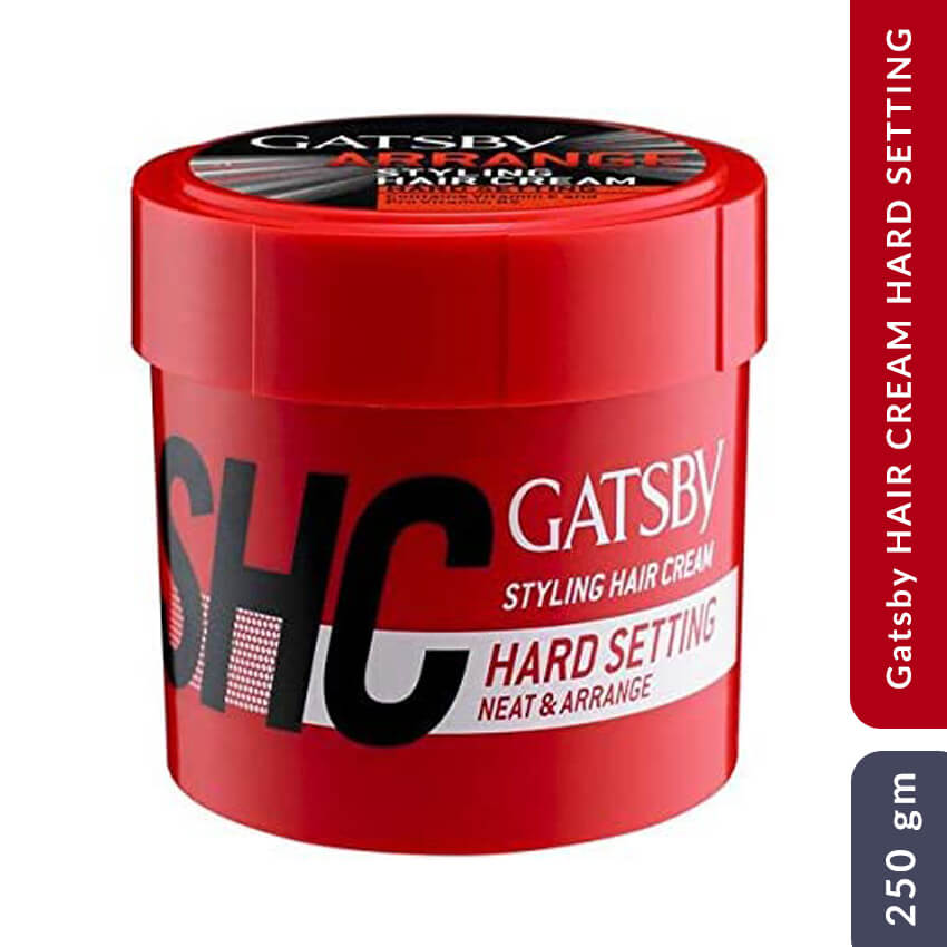 Gatsby HAIR CREAM HARD SETTING 250gm 