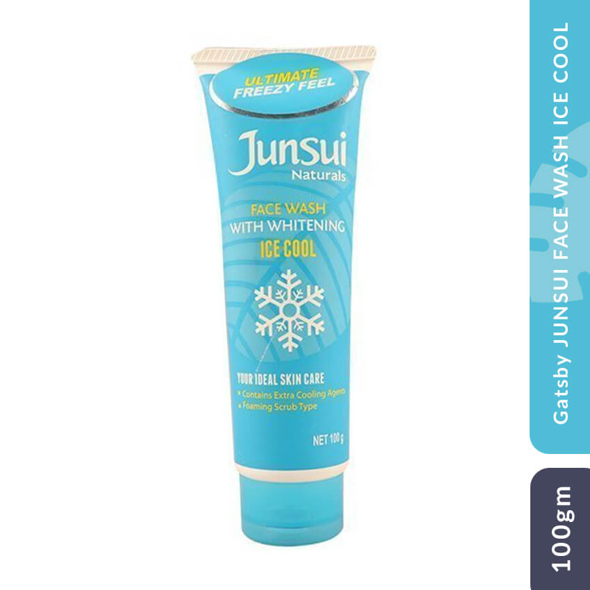 Gatsby JUNSUI FACE WASH ICE-COOL 100gm 
