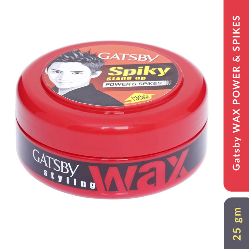 Gatsby WAX POWER & SPIKES (RED) 25 gm 