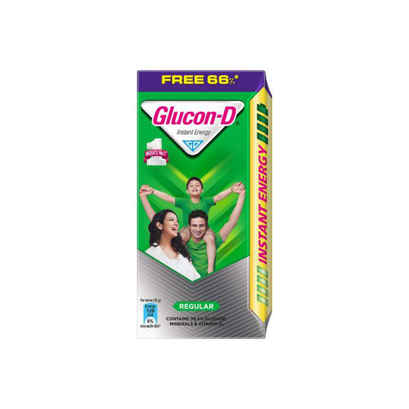 Glucon D Regular 75g + 50g Ceka
