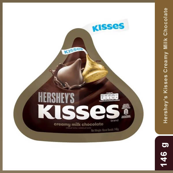 Hershey's Kisses Creamy Milk Chocolate, 146g