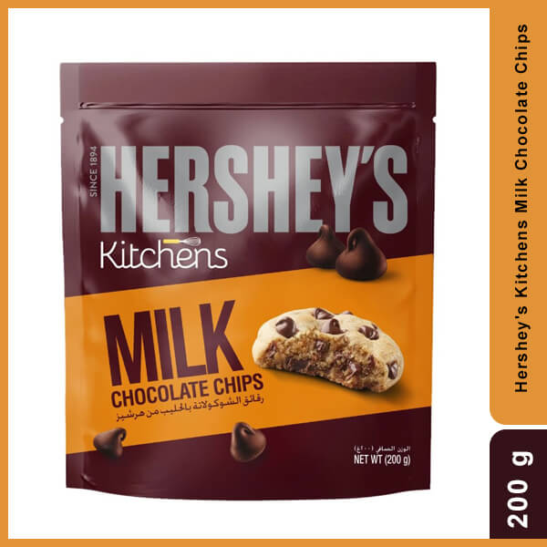 Hershey's Kitchens Milk Chocolate Chips, 200g