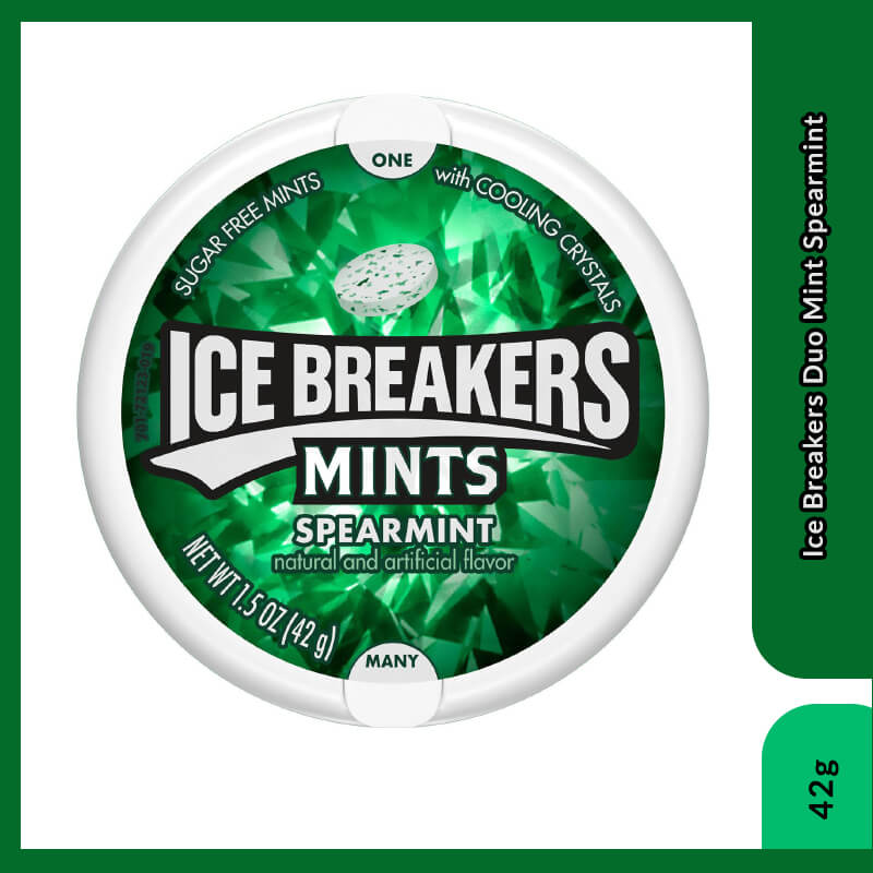 Ice Breakers Duo Mint Spearmint, 42g