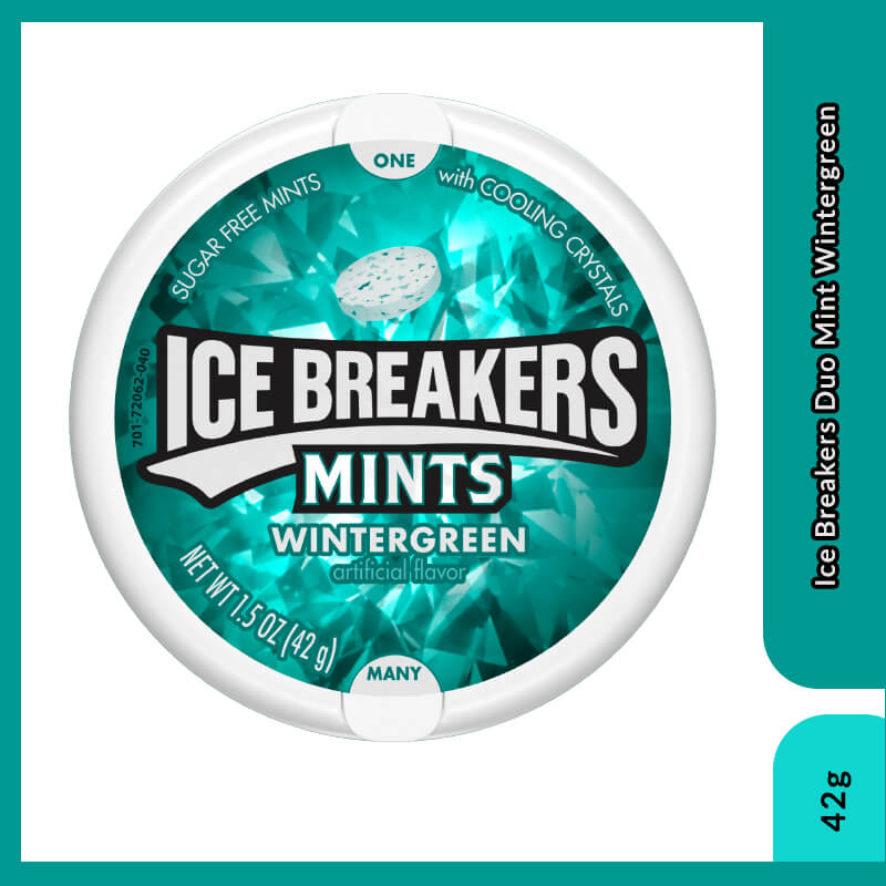 Ice Breakers Duo Mint Wintergreen, 42g