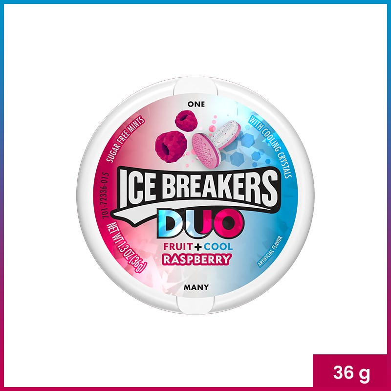 Ice Breakers Mint Duo Raspberry 36g
