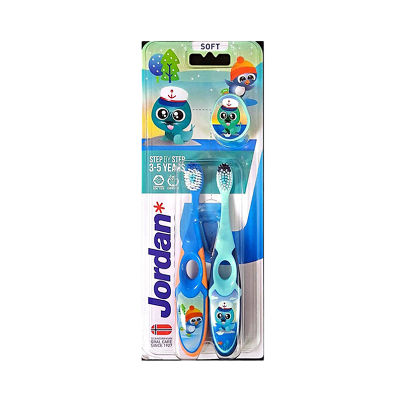 Jordan Step by Step 3-5 years soft pack of 2