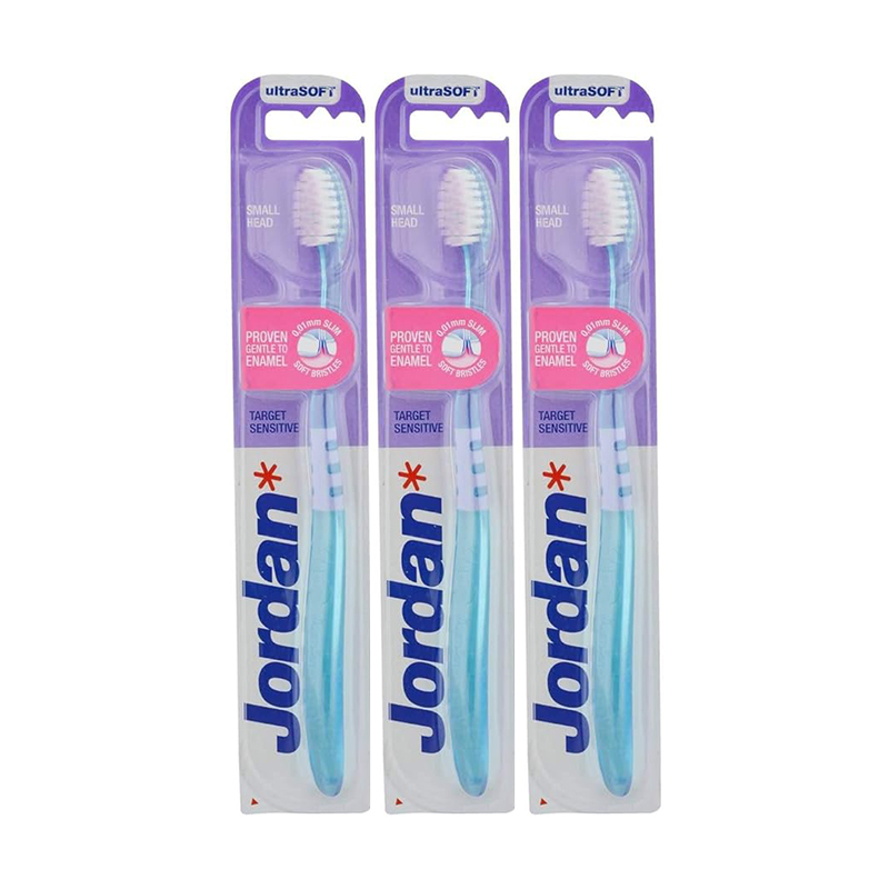 Jordan Target Sensitive Toothbrush Ultrasoft (Pack of 3)